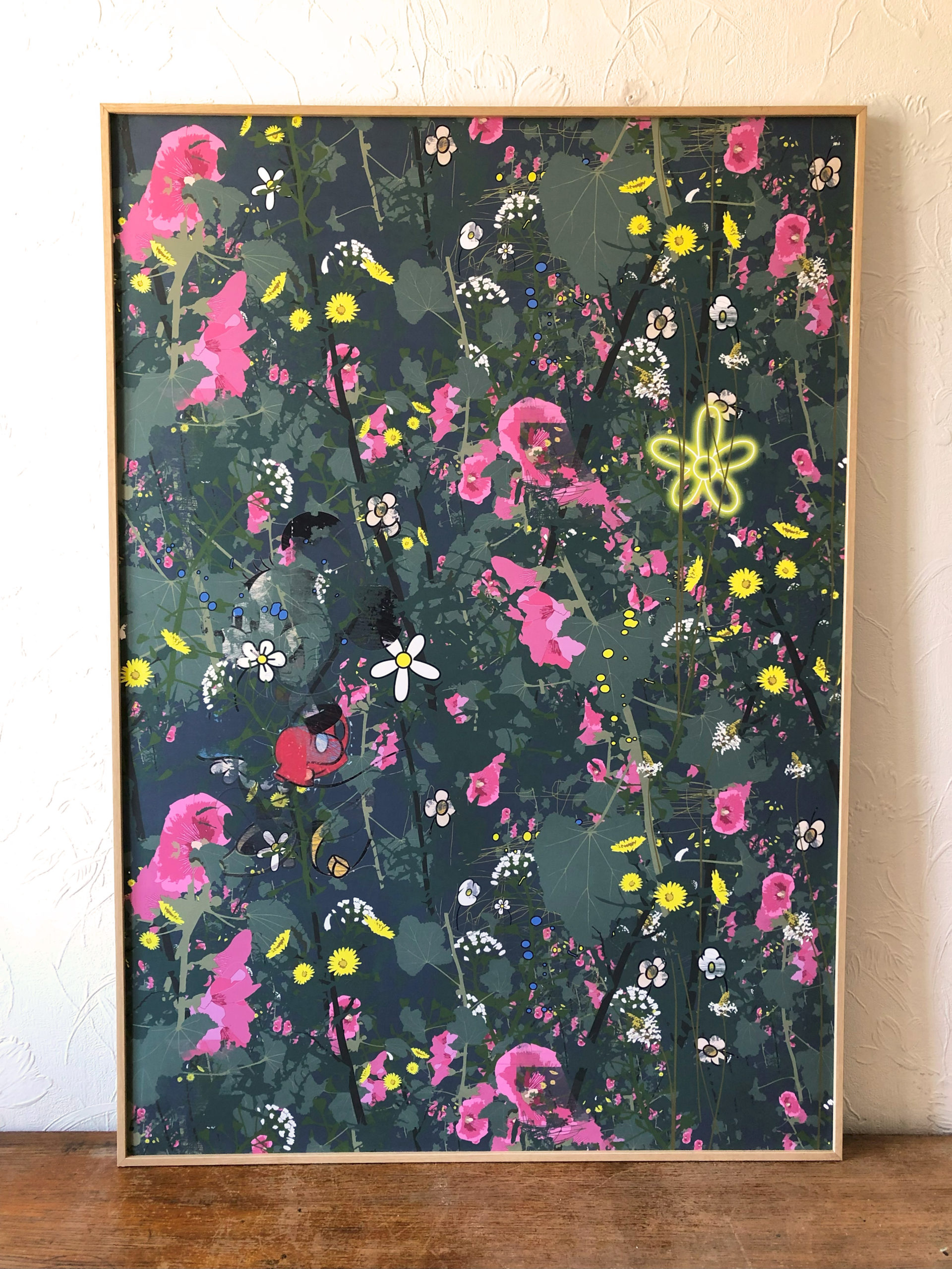 Poster Sirop des rues avec Mickey decalco valtin marina designbook pattern designer wallpaper designer papier peint d'art graphiste made in Montpellier